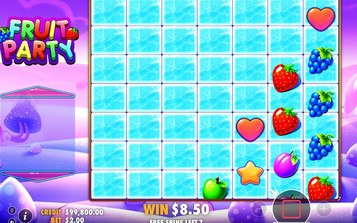 Multiplier tiles at 2x or 4x during the free spins